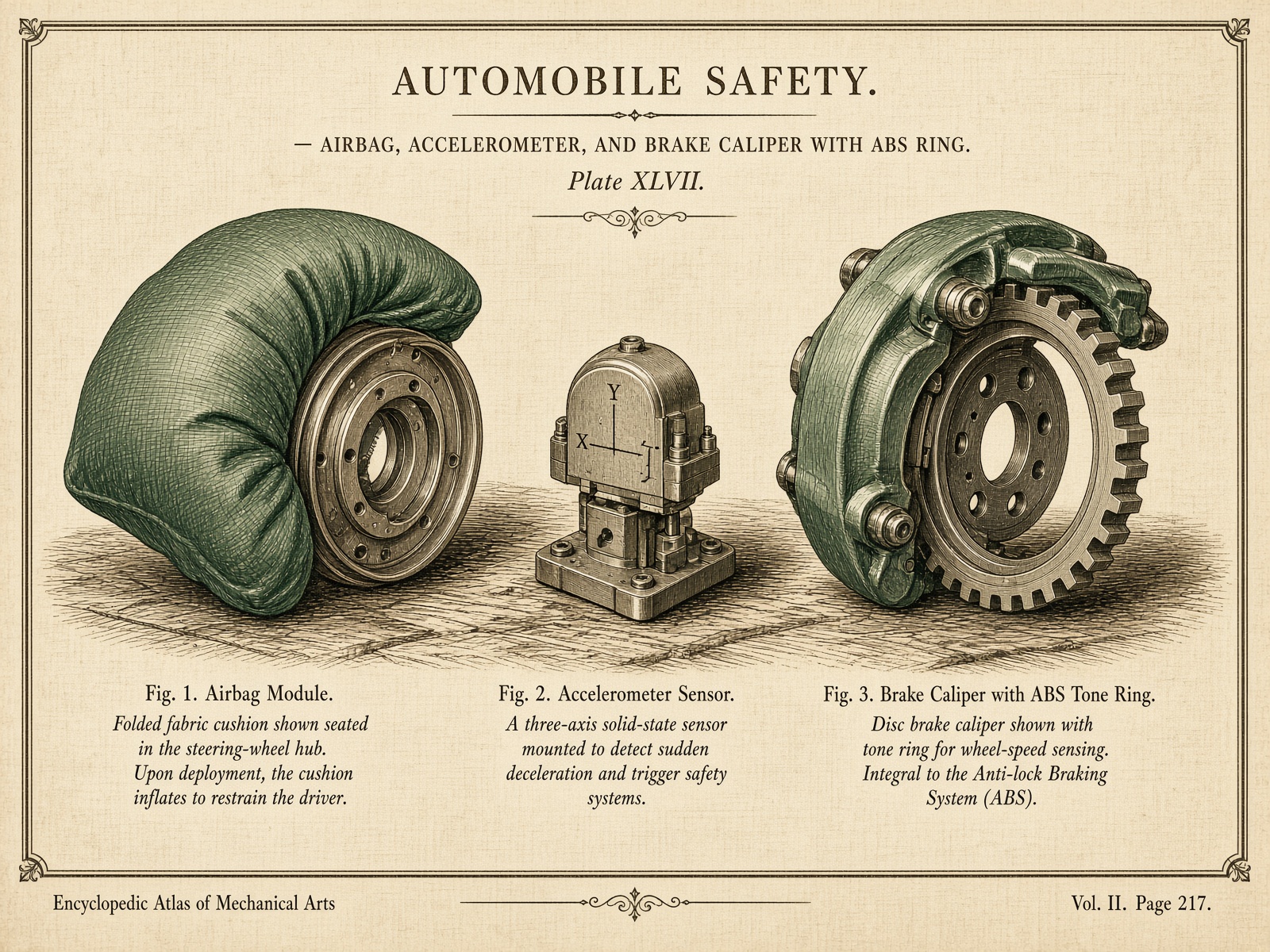 ABS and airbag