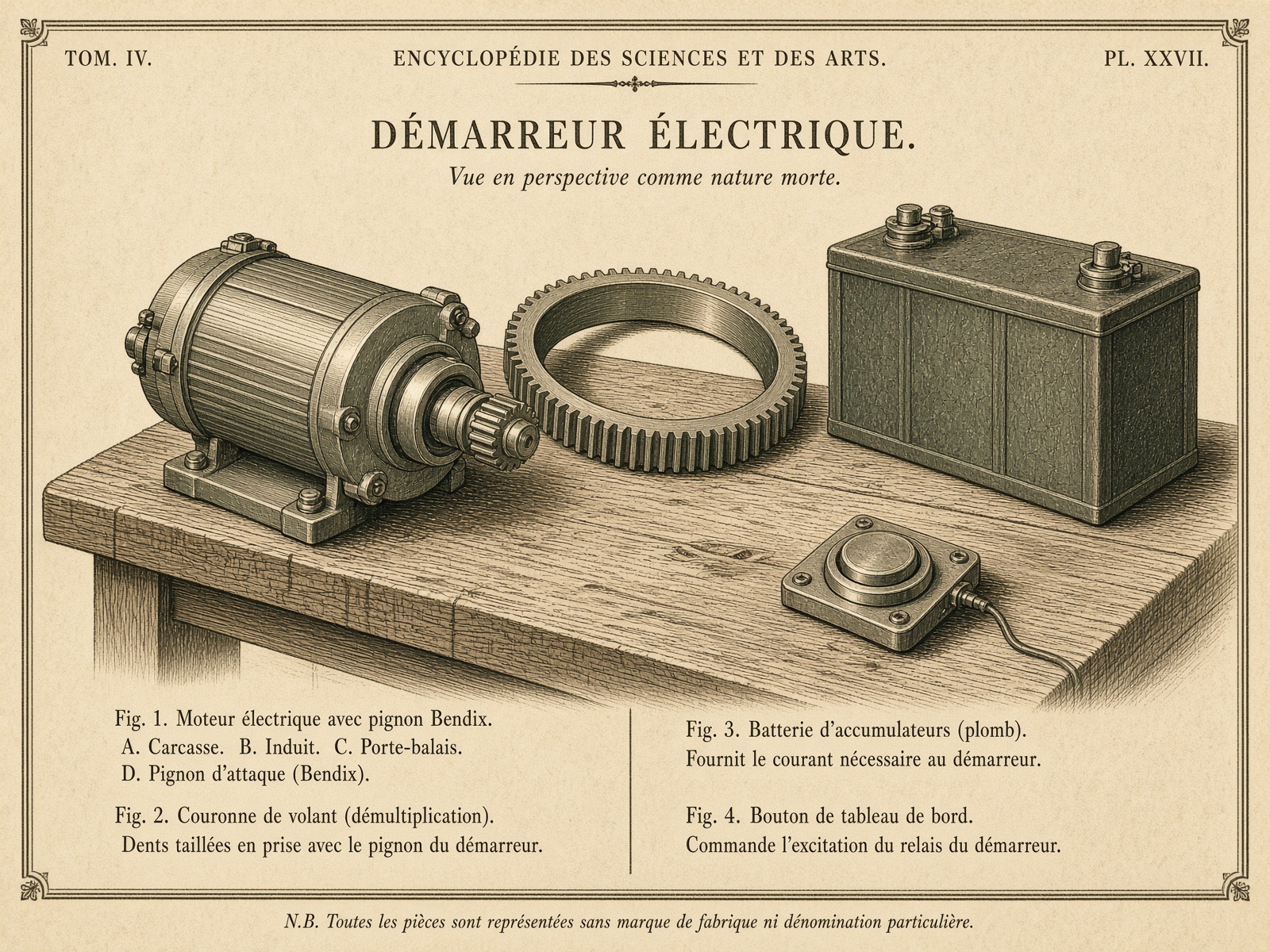 Electric starter