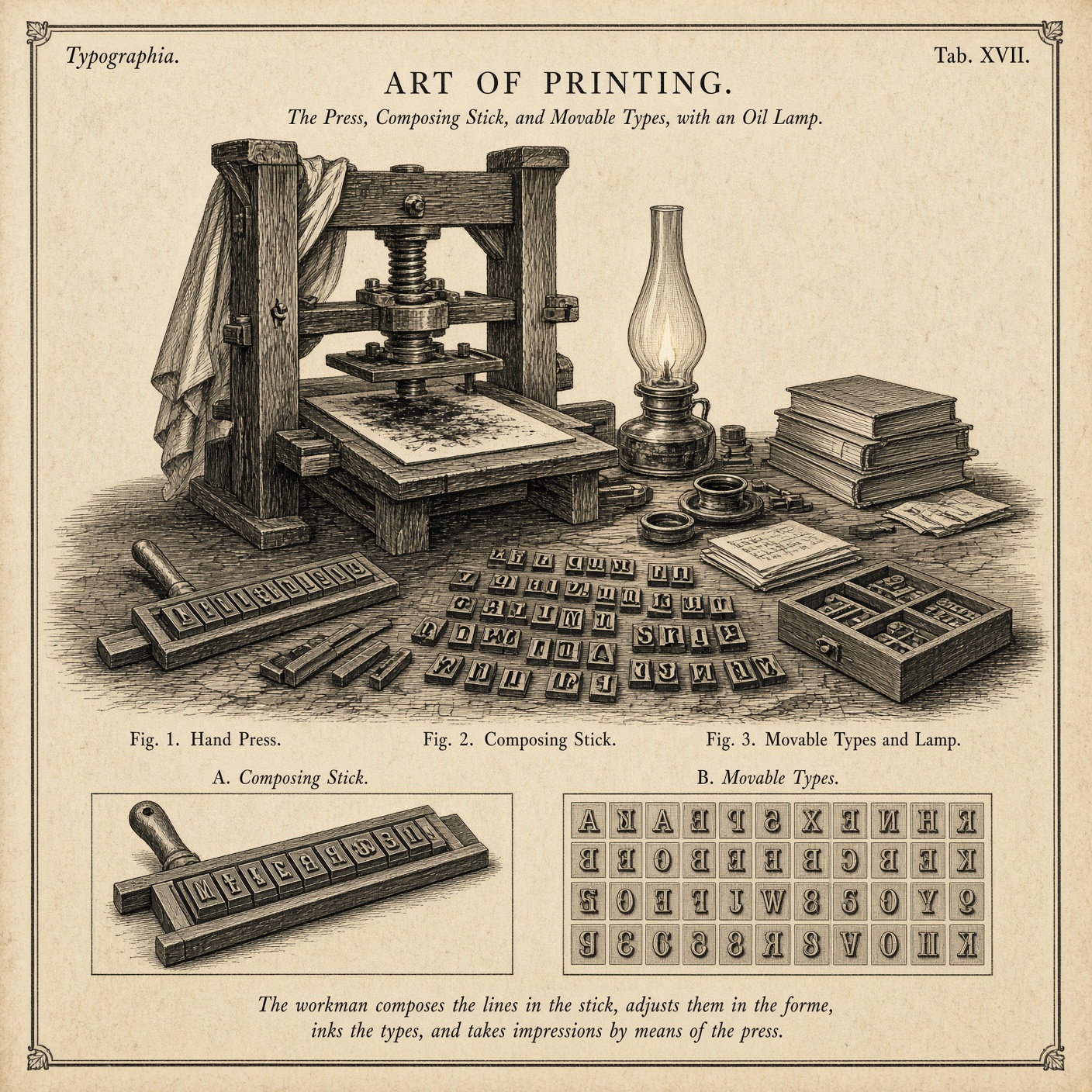 Movable-type printing