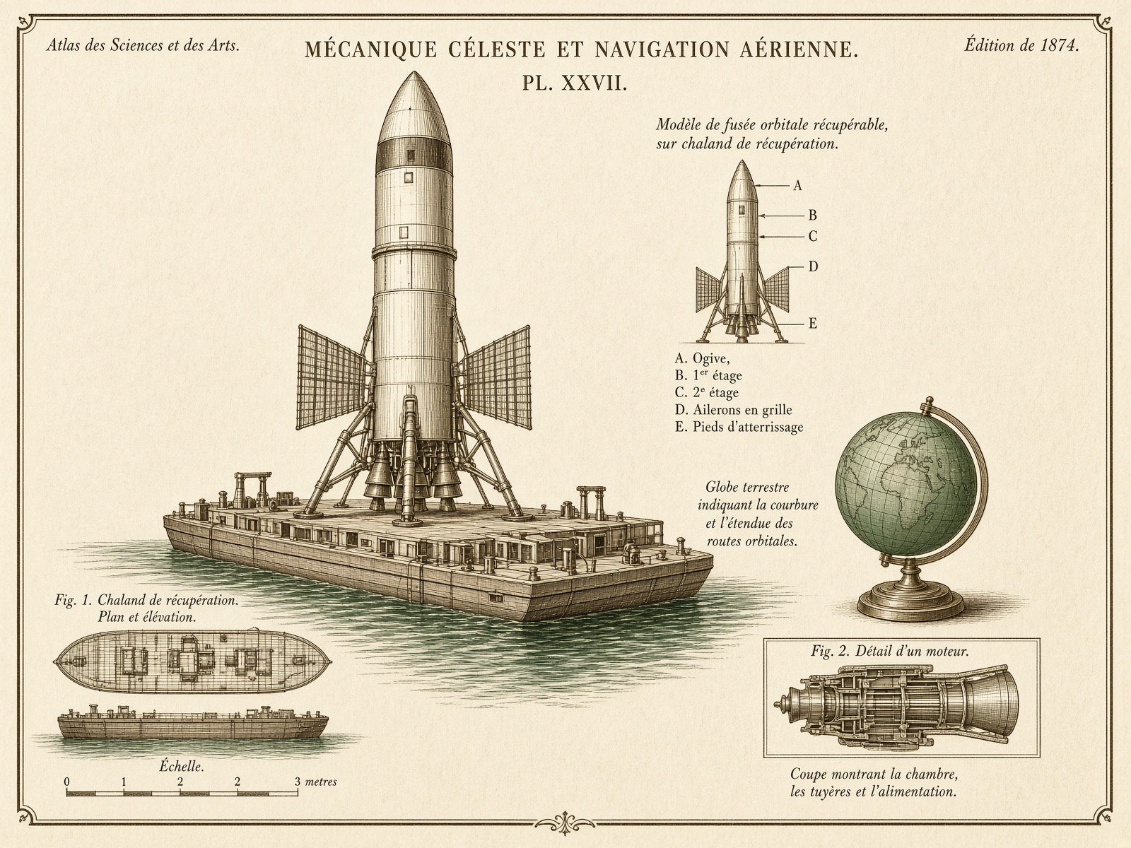 Reusable orbital rocket