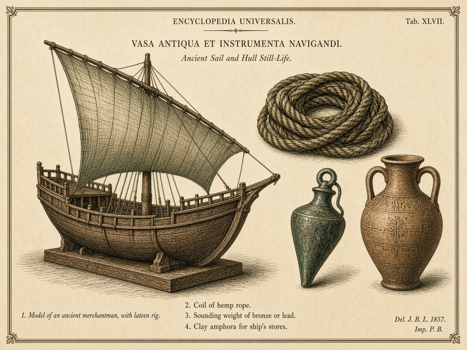 Sail and hull