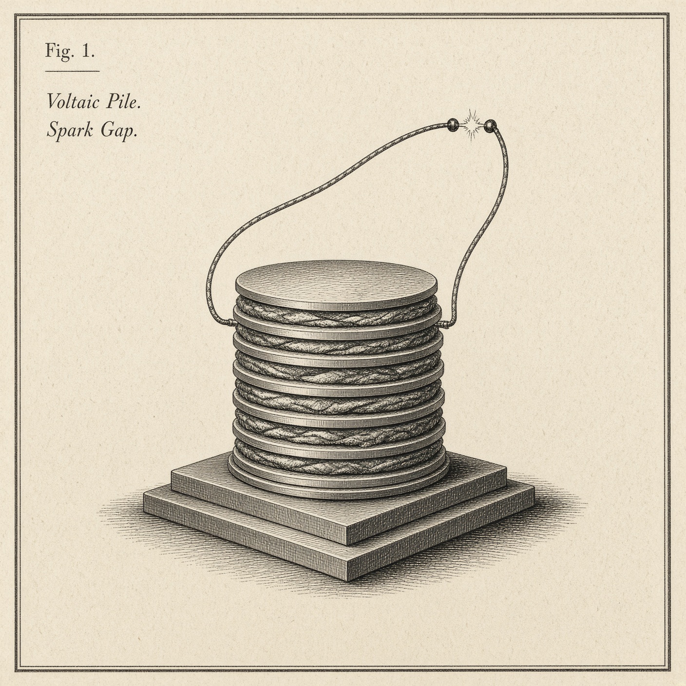 Voltaic pile