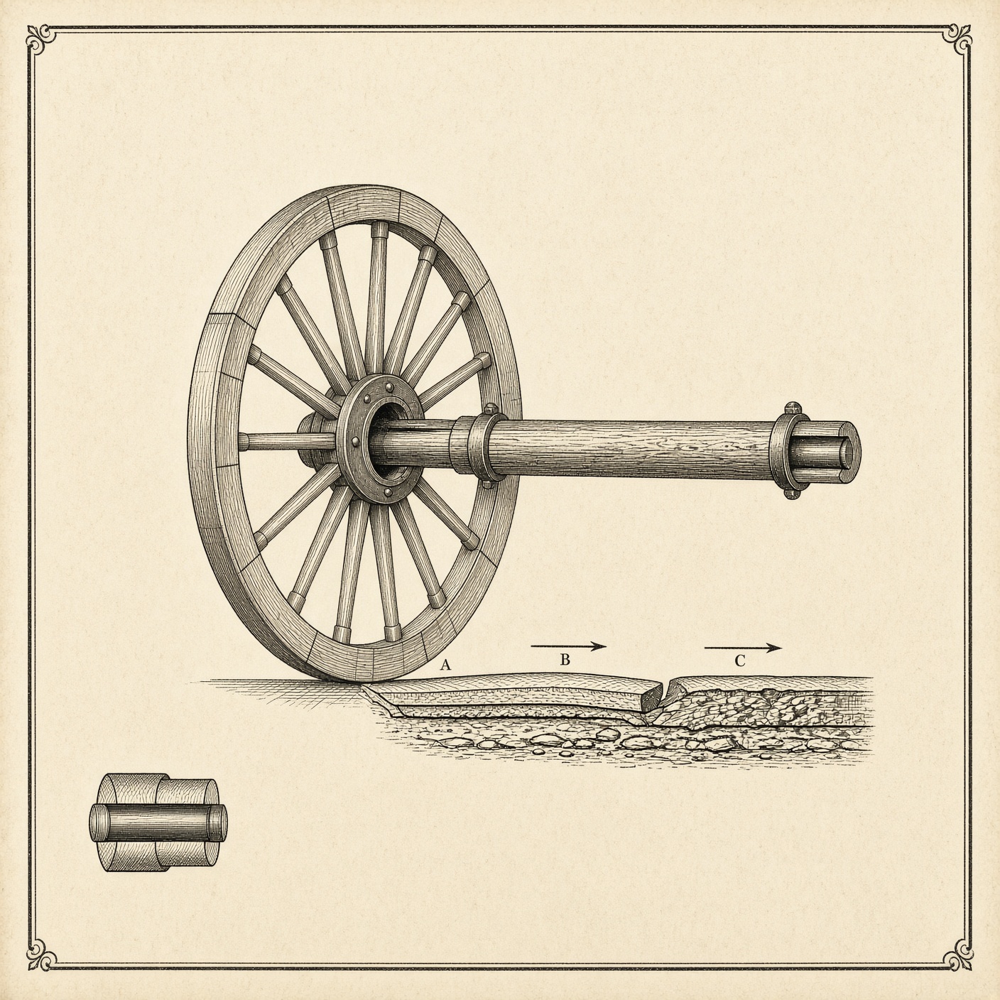 Wheel and axle
